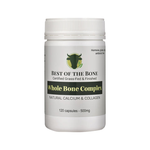Best of the Bone Whole Bone Complex Natural Calcium & Collagen 120c