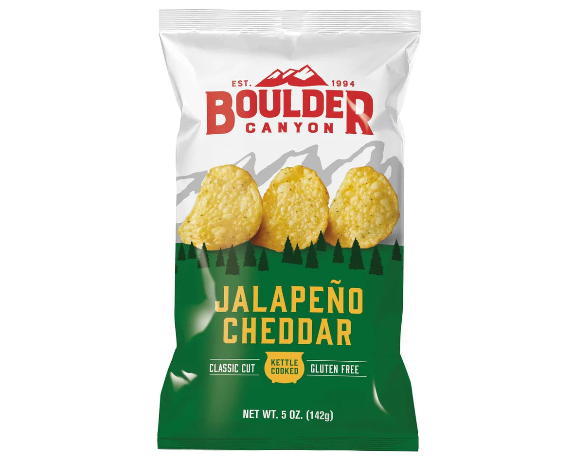 Boulder Canyon Jalapeno Cheddar Chips 142g