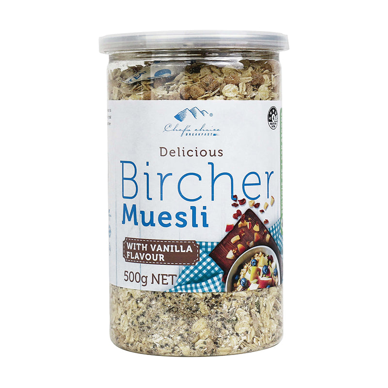 Chef's Choice Vanilla Bircher Muesli 500g