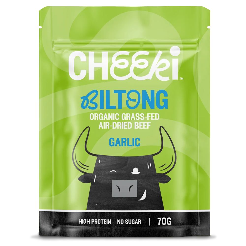 Cheeki Biltong Garlic 70g