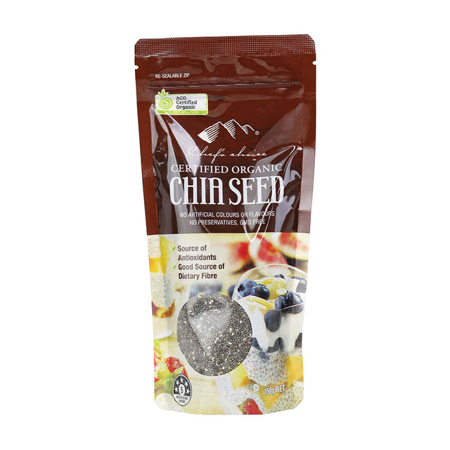 Chef's Choice Certified Organic Black Chia Seeds
