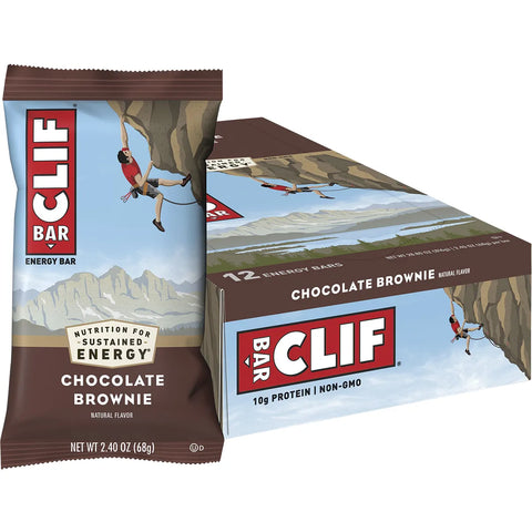 Clif Energy Bar Chocolate Brownie 12x68g