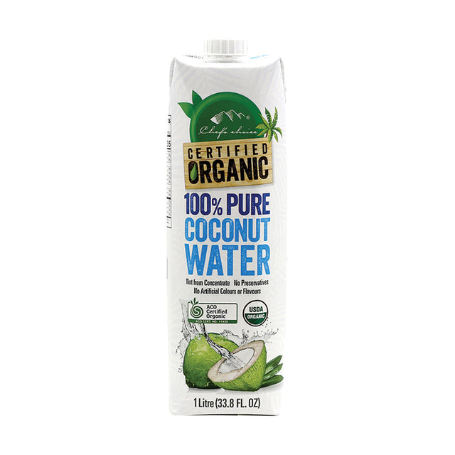 Chef's Choice Certified Organic Coconut Water 1L