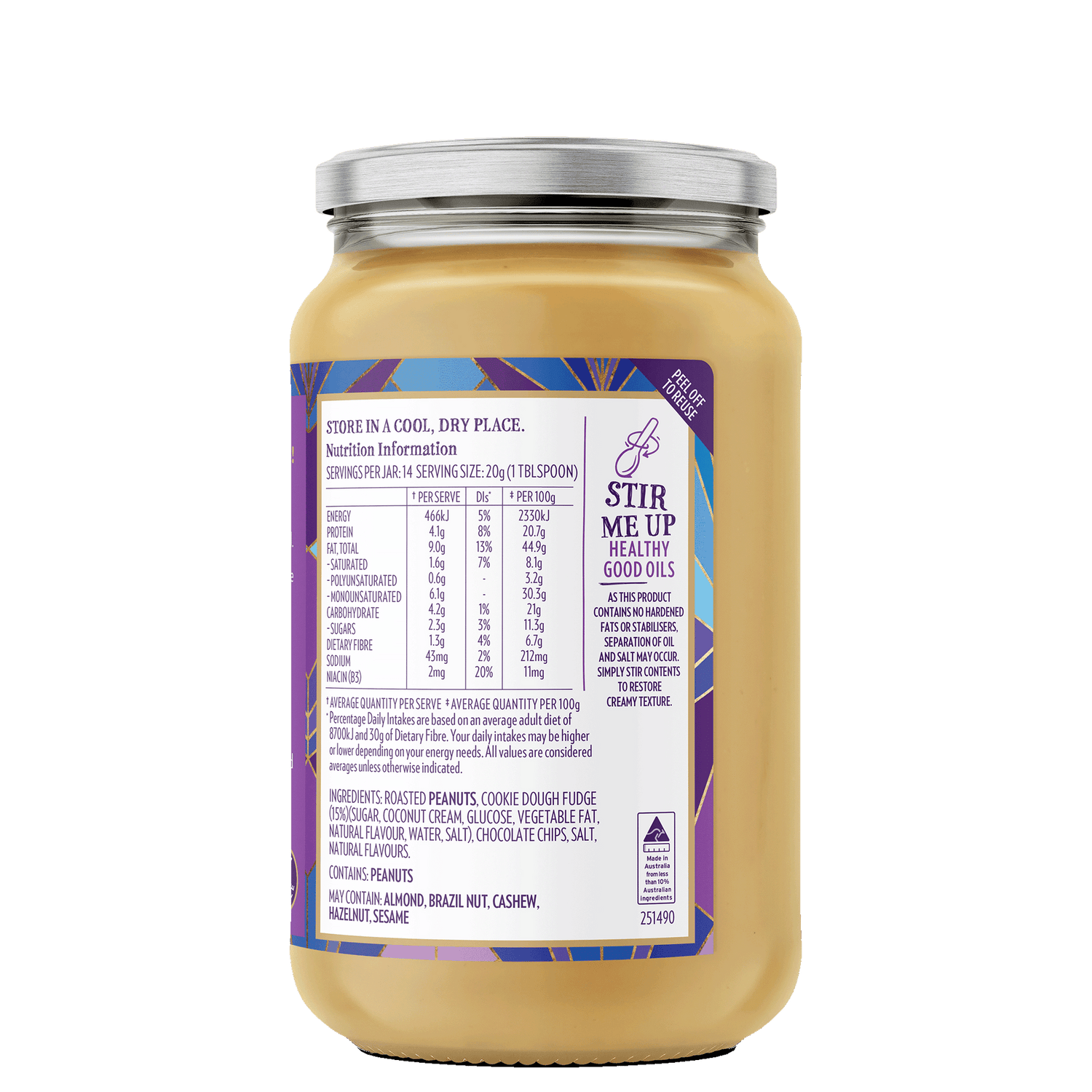 Mayver's Indulgence Chocolate Swirl 280g x6