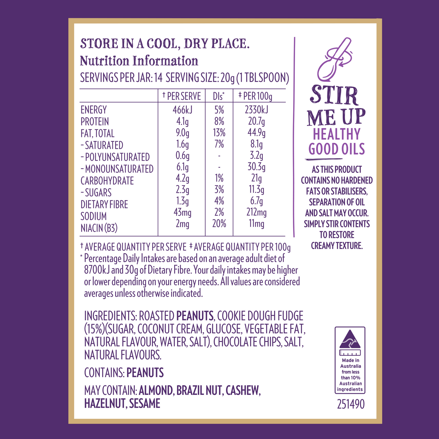 Mayver's Indulgence Chocolate Swirl 280g x6