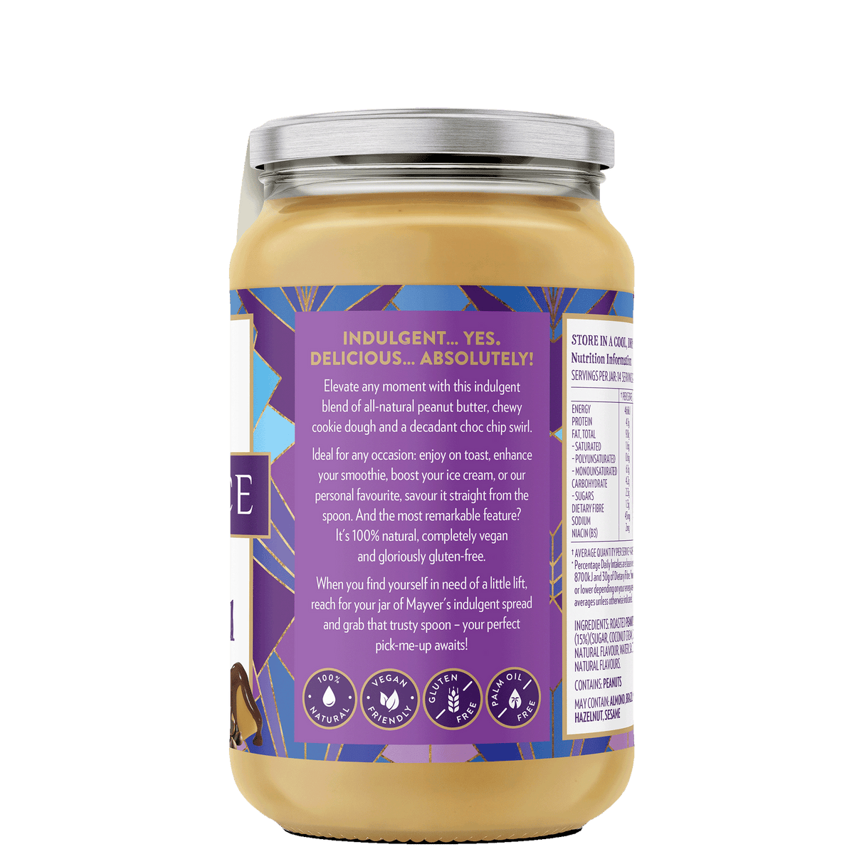 Mayver's Indulgence Chocolate Swirl 280g x6