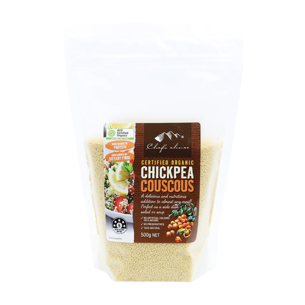 Chef's Choice Certified Organic Chickpea Couscous 500g