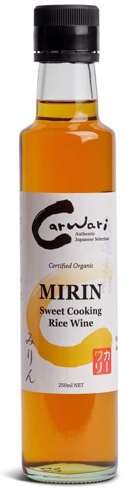 Carwari Organic Mirin Sweet Cooking Rice Wine 250ml