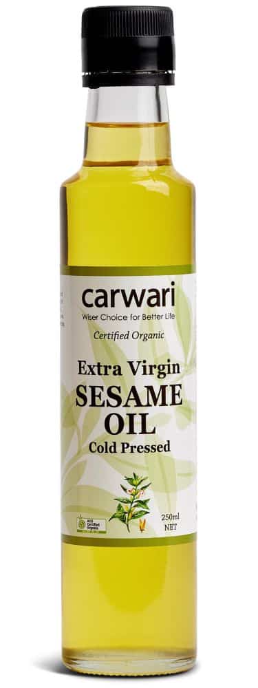 Carwari Organic Sesame Oil Extra Virgin 250ml