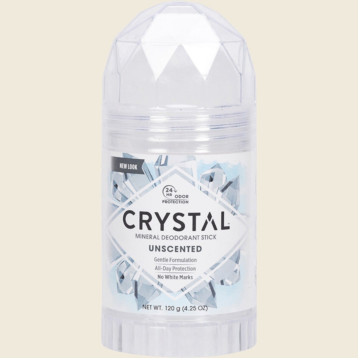 Crystal Deodorant Stick Fragrance Free 120g – front product image
