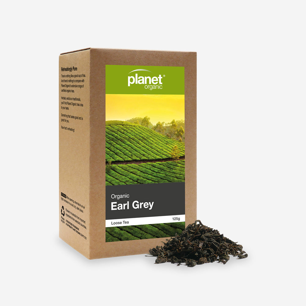 Planet Organic Tea Earl Grey Loose Leaf 125g
