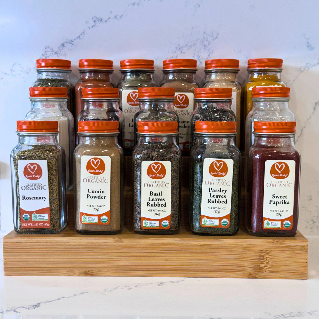 Certified Organic Herb & Spices Bundle