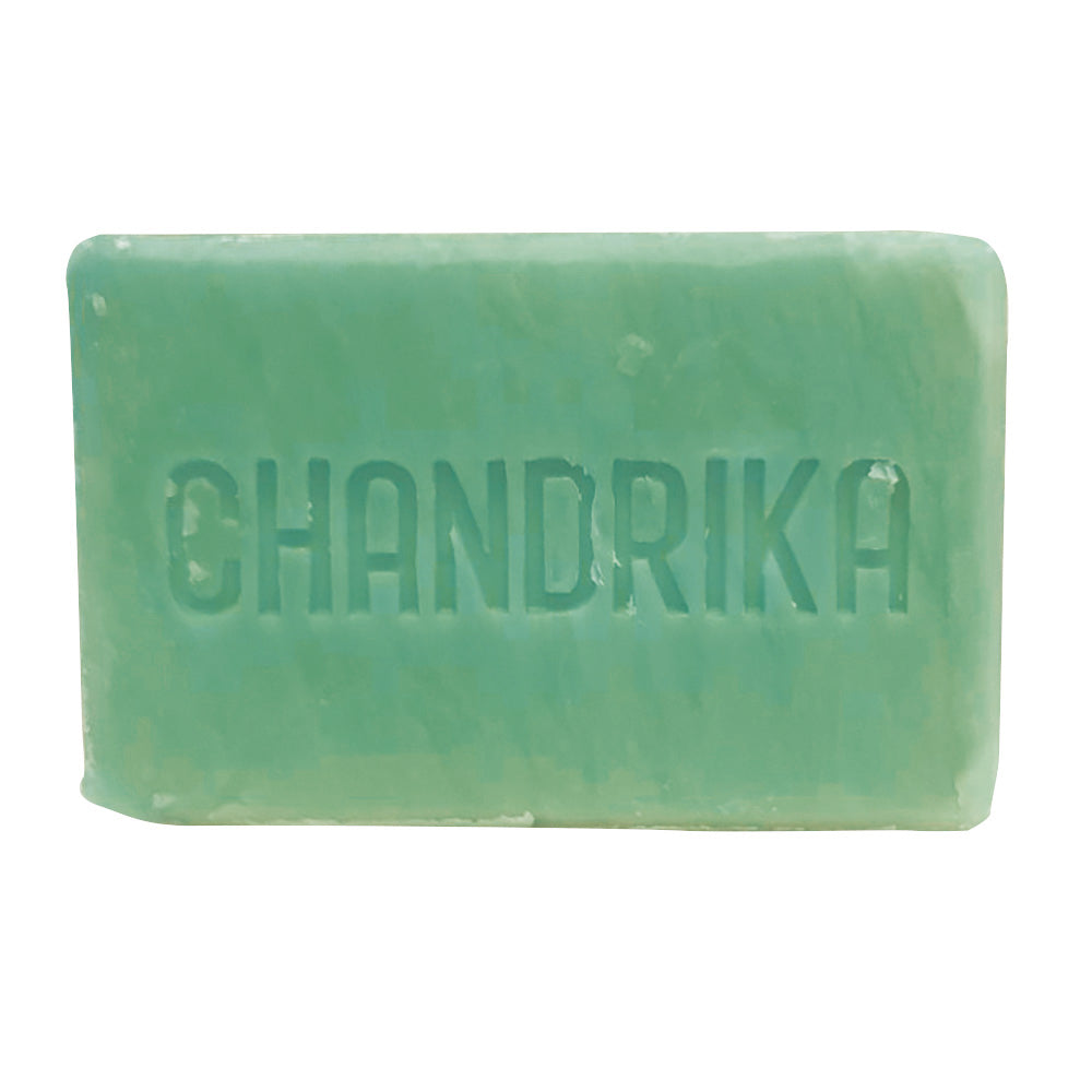 Chandrika Ayurvedic Soap 75g front open