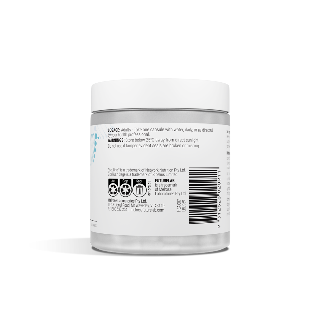Melrose FutureLab Cognition Nootropic 30vc Back