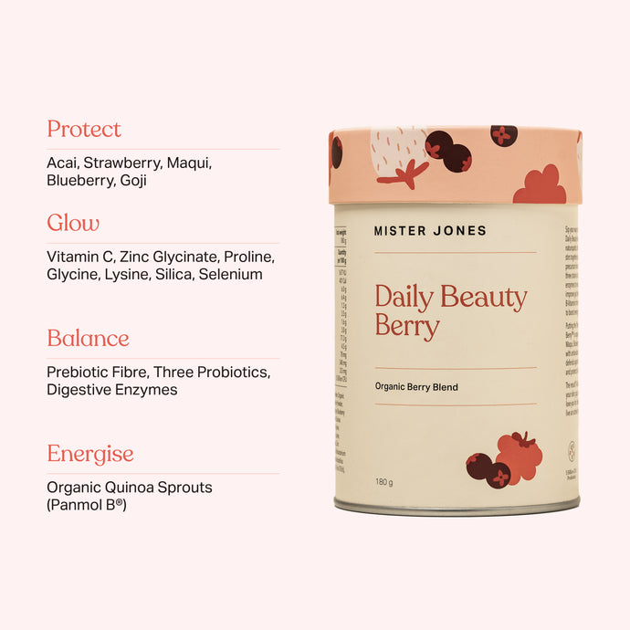 Mister Jones Daily Beauty Berry 180g