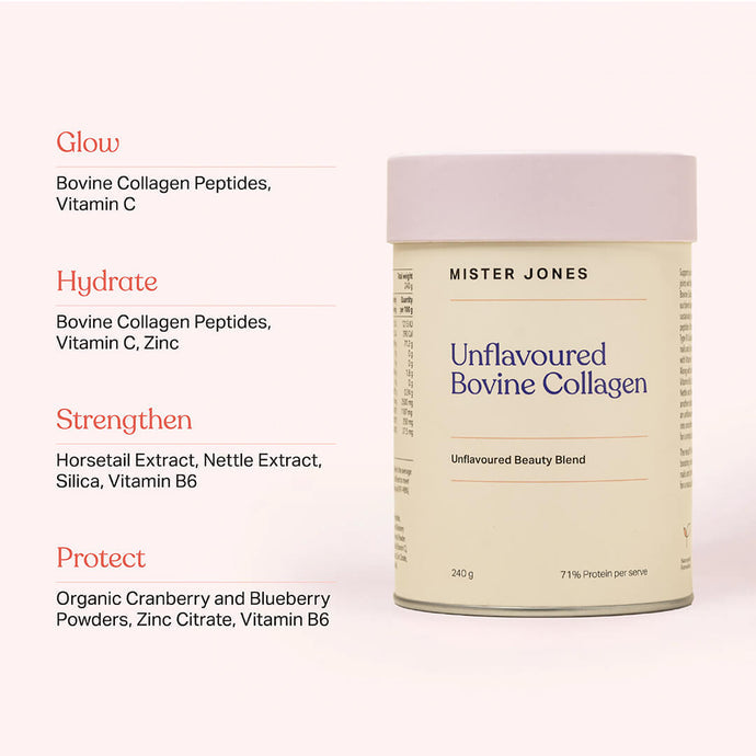 Mister Jones Bovine Collagen Unflavoured 240g