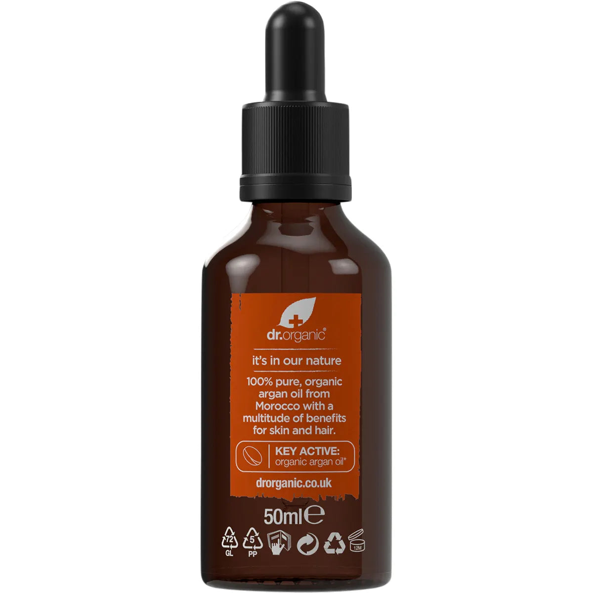 Dr Organic Pure Oil Organic Moroccan Argan Oil 50ml