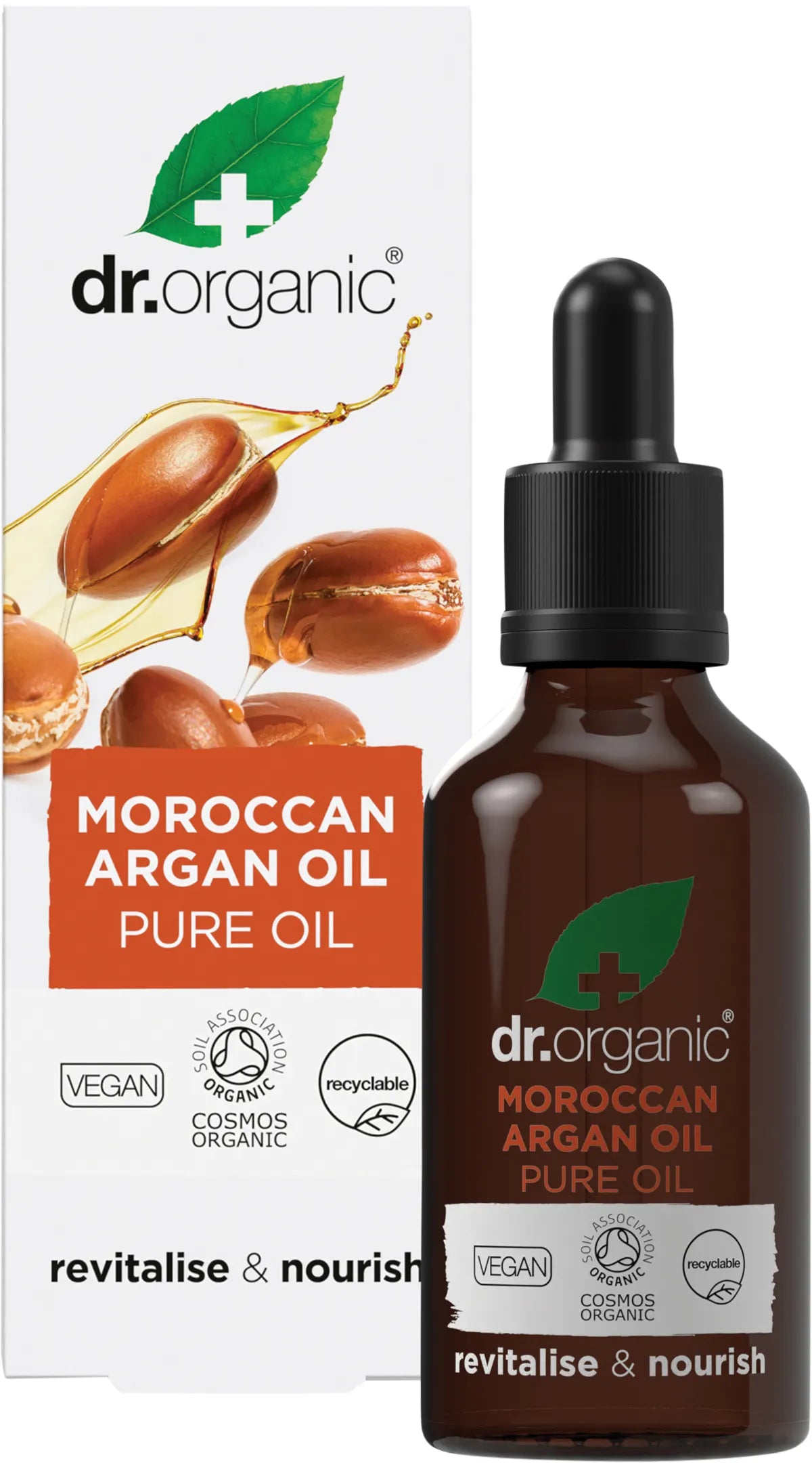 Dr Organic Pure Oil Organic Moroccan Argan Oil 50ml