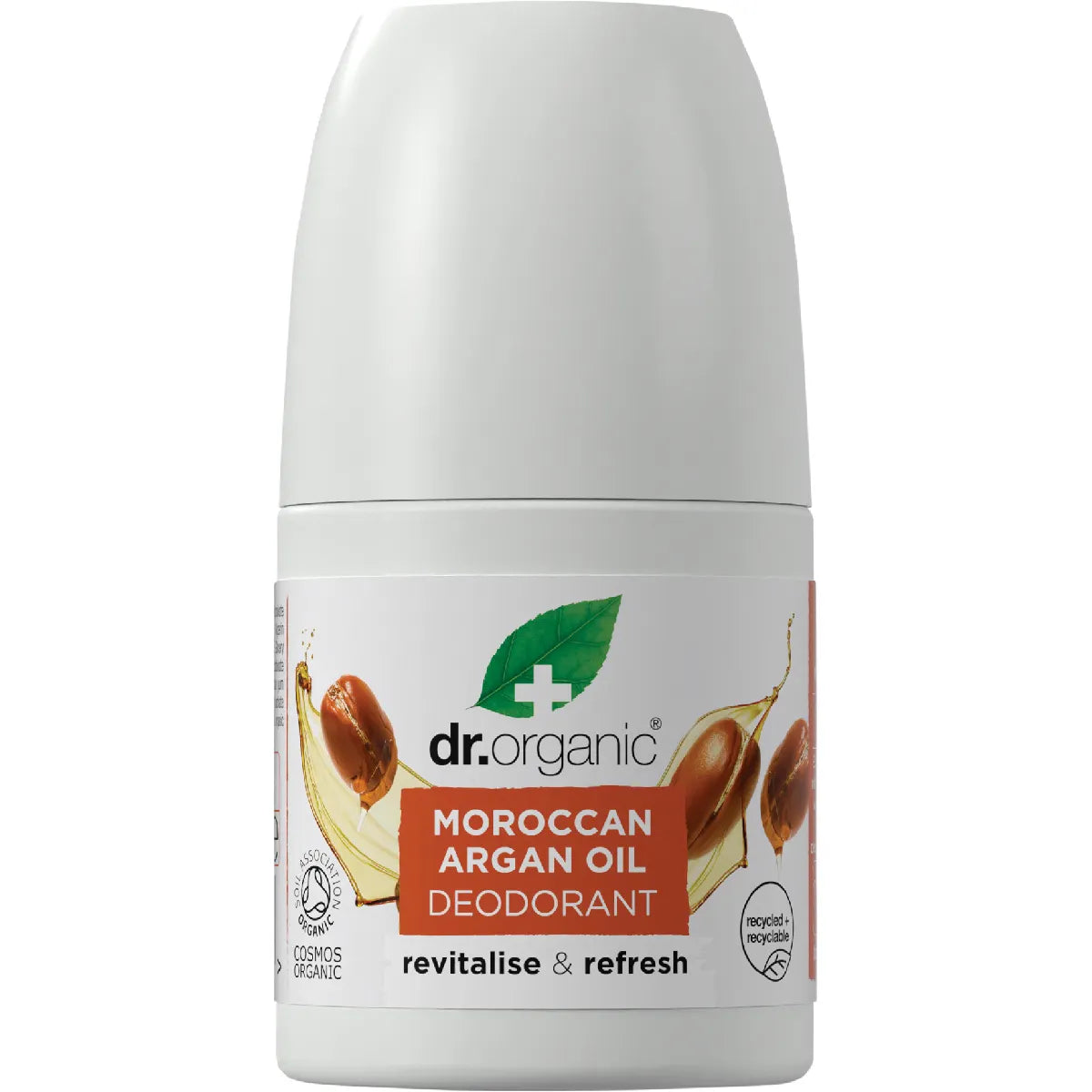 Dr Organic Roll-On Deodorant Moroccan Argan Oil 50ml