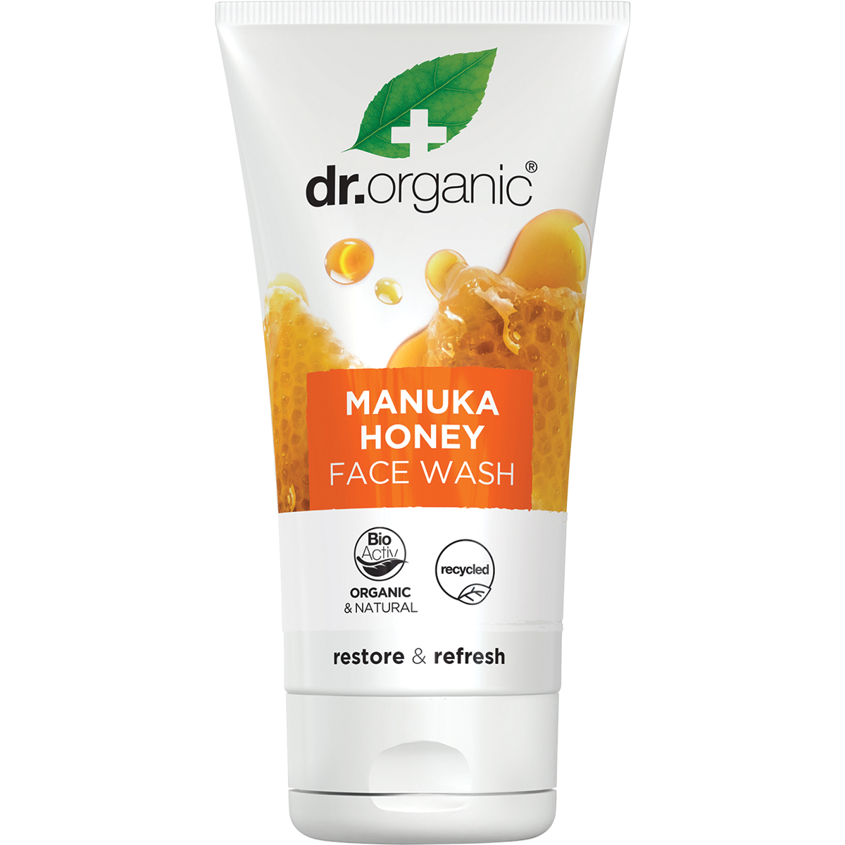 Dr Organic Face Wash Manuka Honey 150ml front