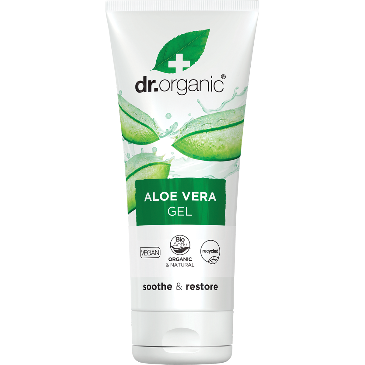 Dr Organic Aloe Vera Gel 200ml front