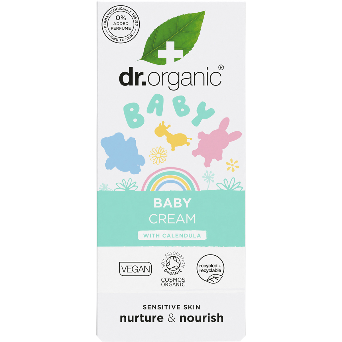 Dr Organic Baby Cream with Calendula 50ml carton