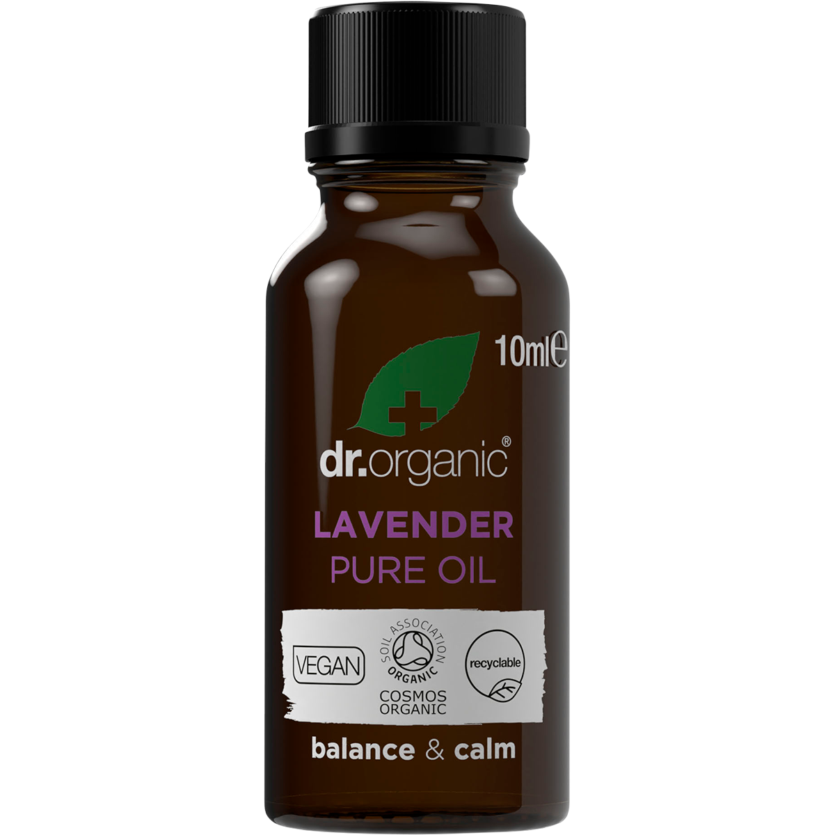 Dr Organic Lavender Oil 100% Pure 10ml front