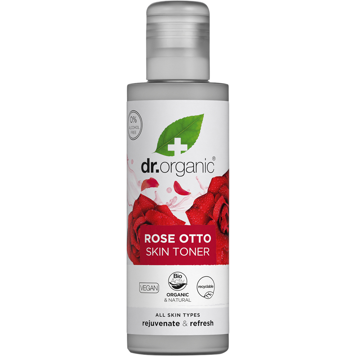 Dr Organic Skin Toner Rose Otto 150ml front