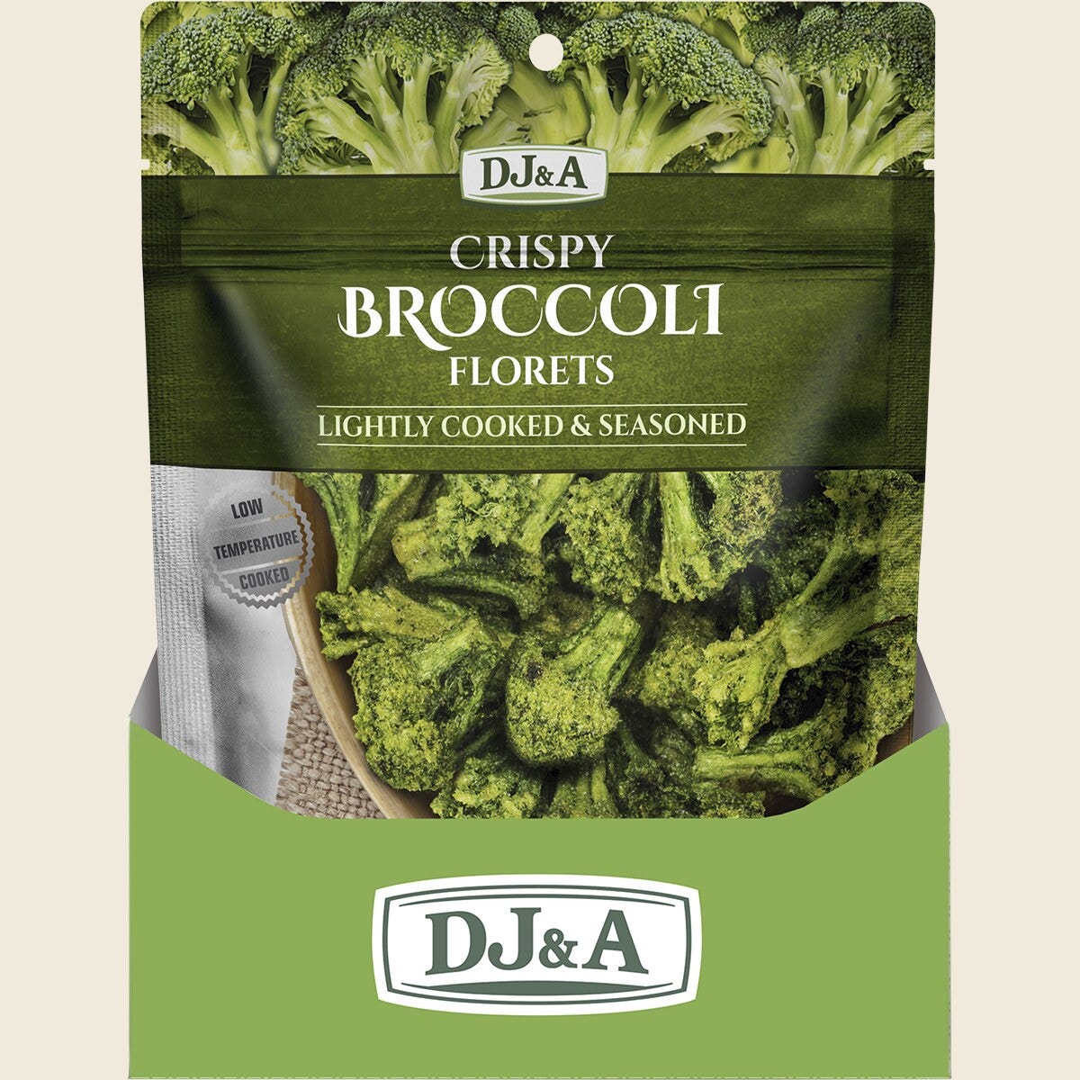 DJ&A Crispy Broccoli Florets 12 x 25g