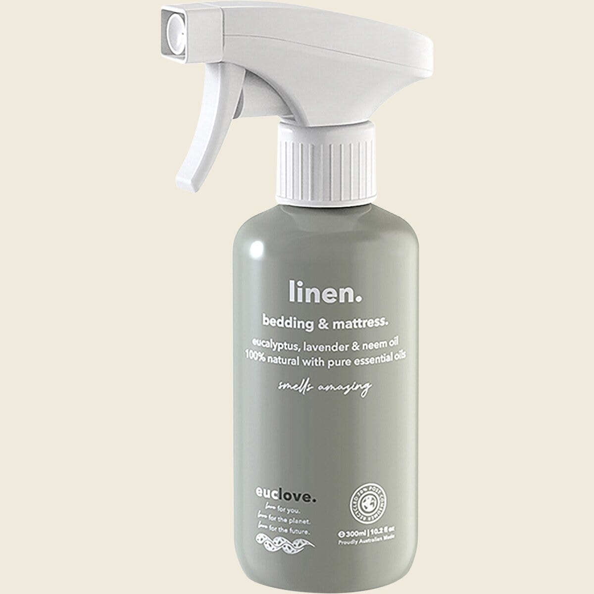 Euclove Linen Spray Eucalyptus, Lavender & Neem Oil 300ml
