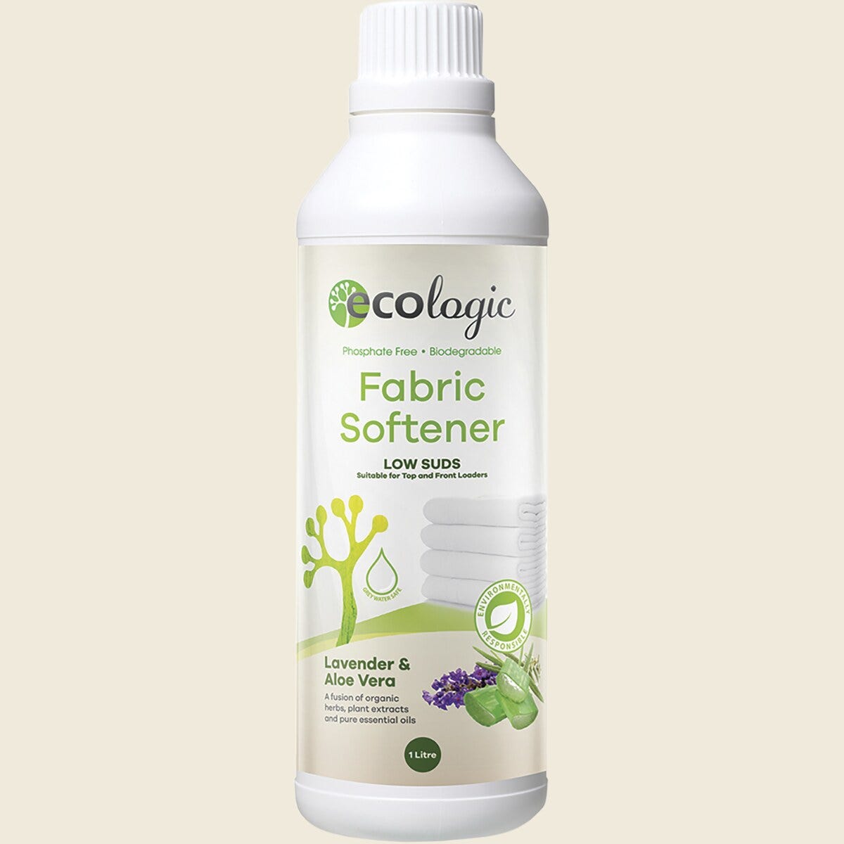 Ecologic Fabric Softener Lavender & Aloe Vera 1L