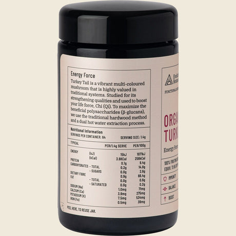 Evolution Botanicals Turkey Tail Extract - Organic 10:1 Immune Protection 90g