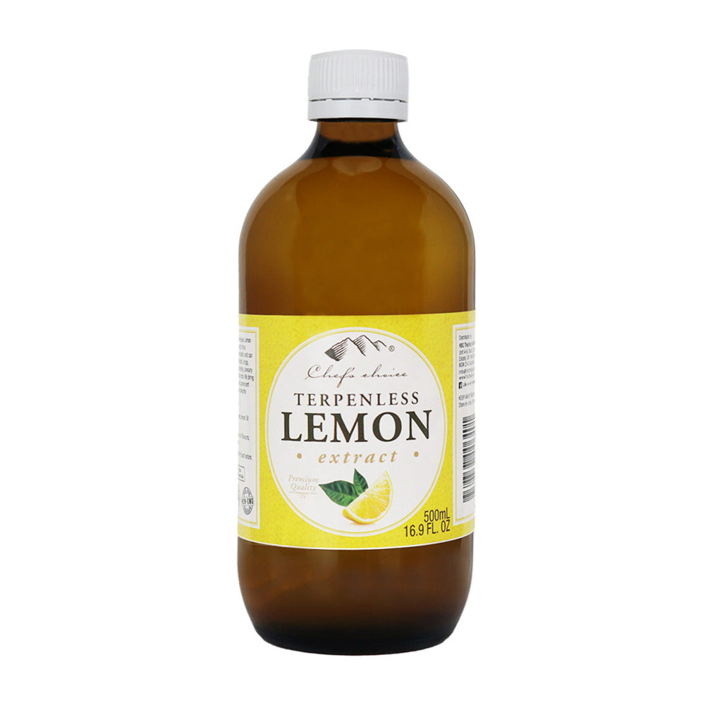 Chef's Choice Terpeneless Lemon Extract 500ml