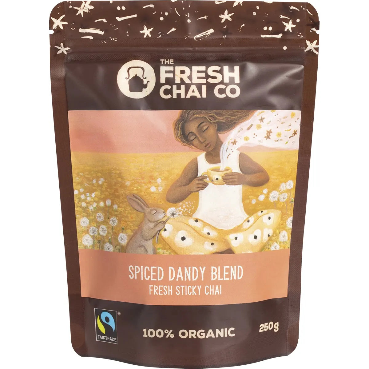 The Fresh Chai Co. Spiced Dandy Blend Fresh Sticky Chai
