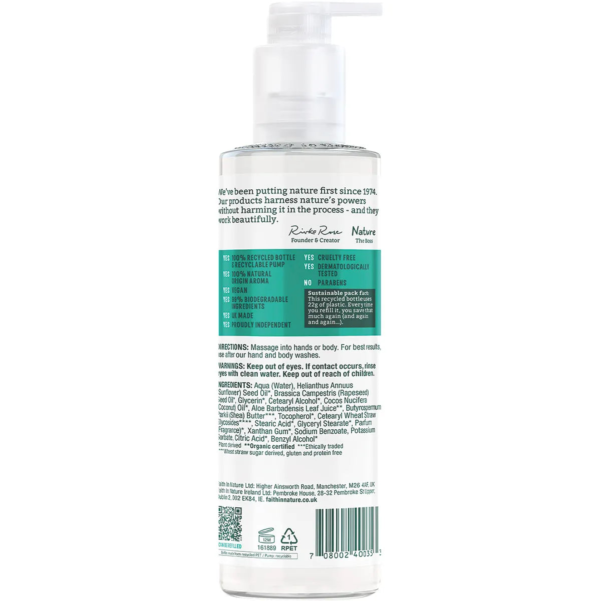 Faith in Nature Hand & Body Lotion Hydrating Coconut 400ml