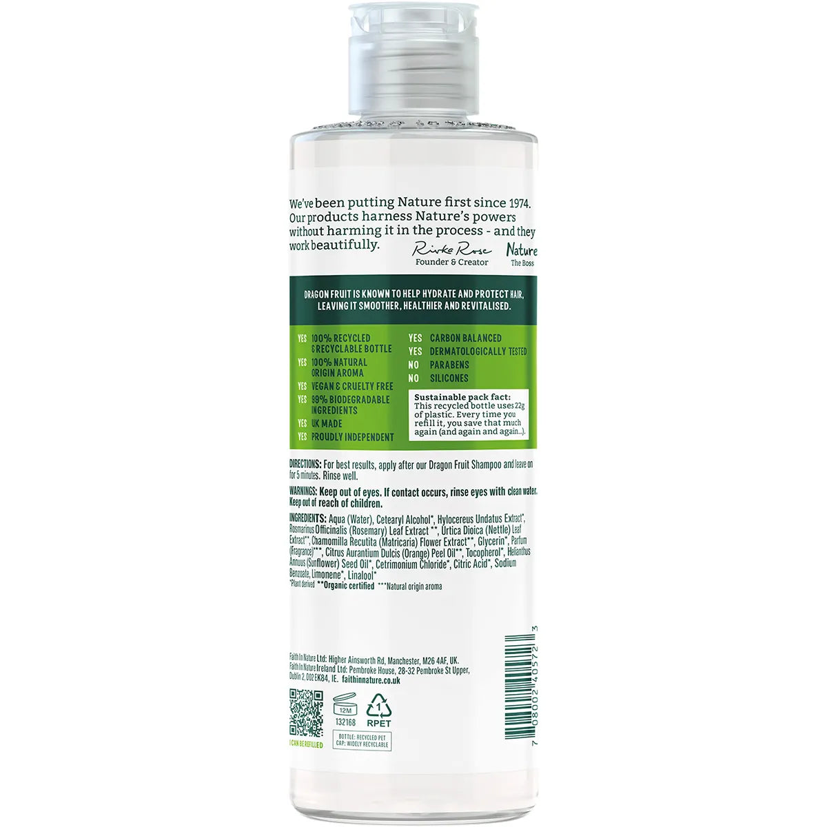 Faith in Nature Conditioner Revitalising Dragon Fruit 400ml
