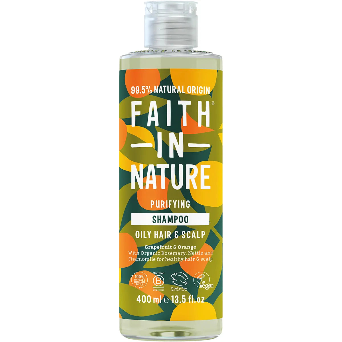 Faith in Nature Shampoo Purifying Grapefruit & Orange 400ml