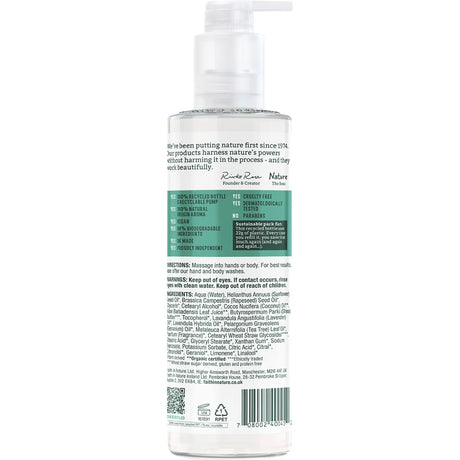 Faith in Nature Hand & Body Lotion Soothing Lavender & Geranium 400ml