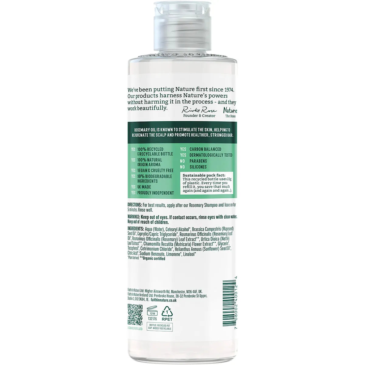 Faith in Nature Conditioner Stimulating Rosemary 400ml