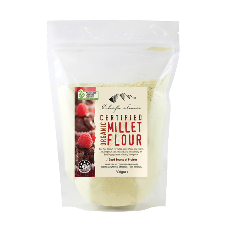 Chef's Choice Organic Millet Flour 500g