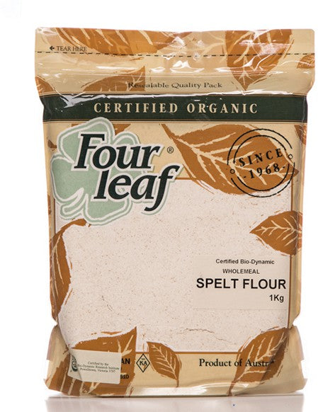 Four Leaf Flour Wholemeal Spelt 1kg