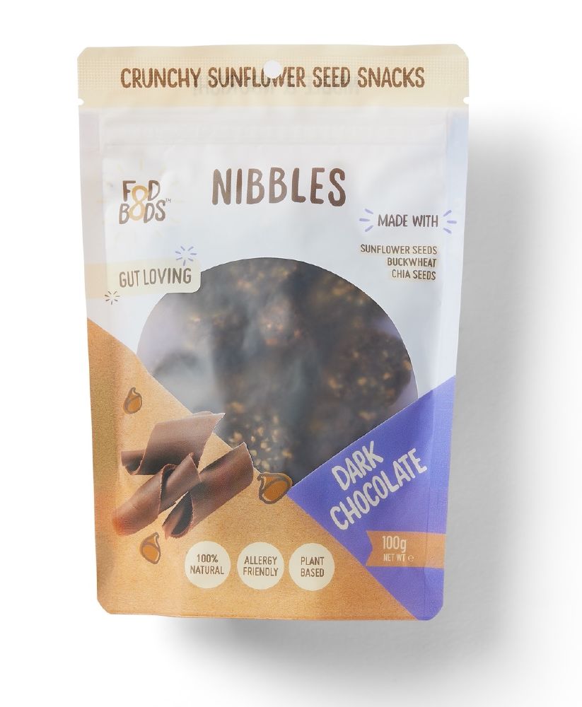 Fodbods Crunchy Nibbles Dark Chocolate 6 x 150g