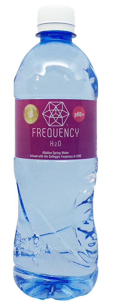 Frequency H2O Alkaline Spring Water Love 600ml x 12 Bottles (SYD ONLY)