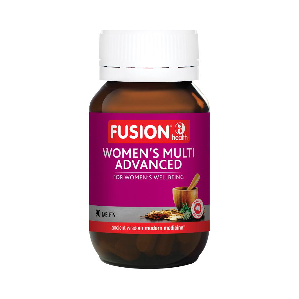 Fusion Health Women's Multi Advanced 90 Tablets front