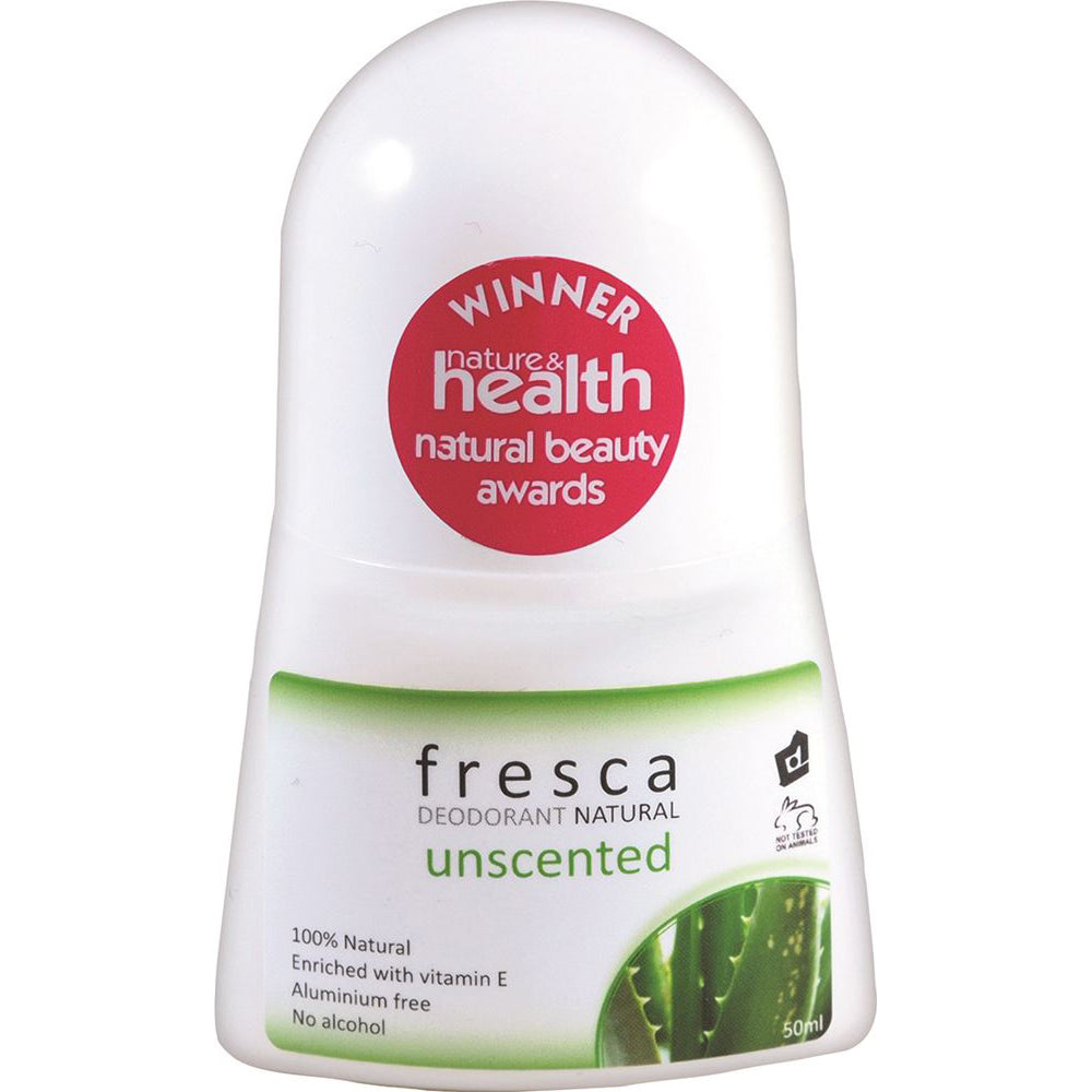 Fresca Natural Unscented Deodorant Roll-On 50ml