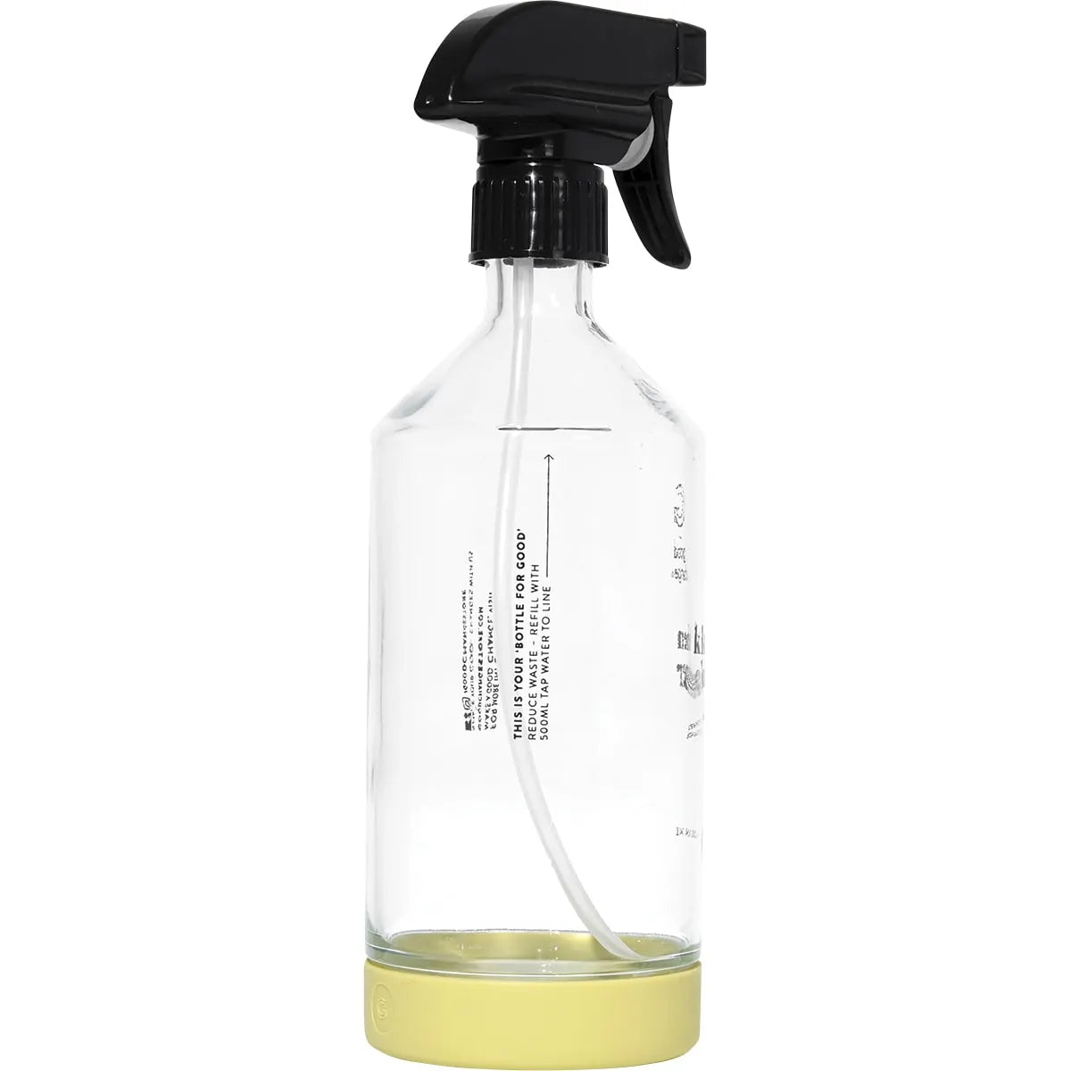 Good Change Store Glass Bottle with Spray Trigger Kitchen Cleaner 500ml