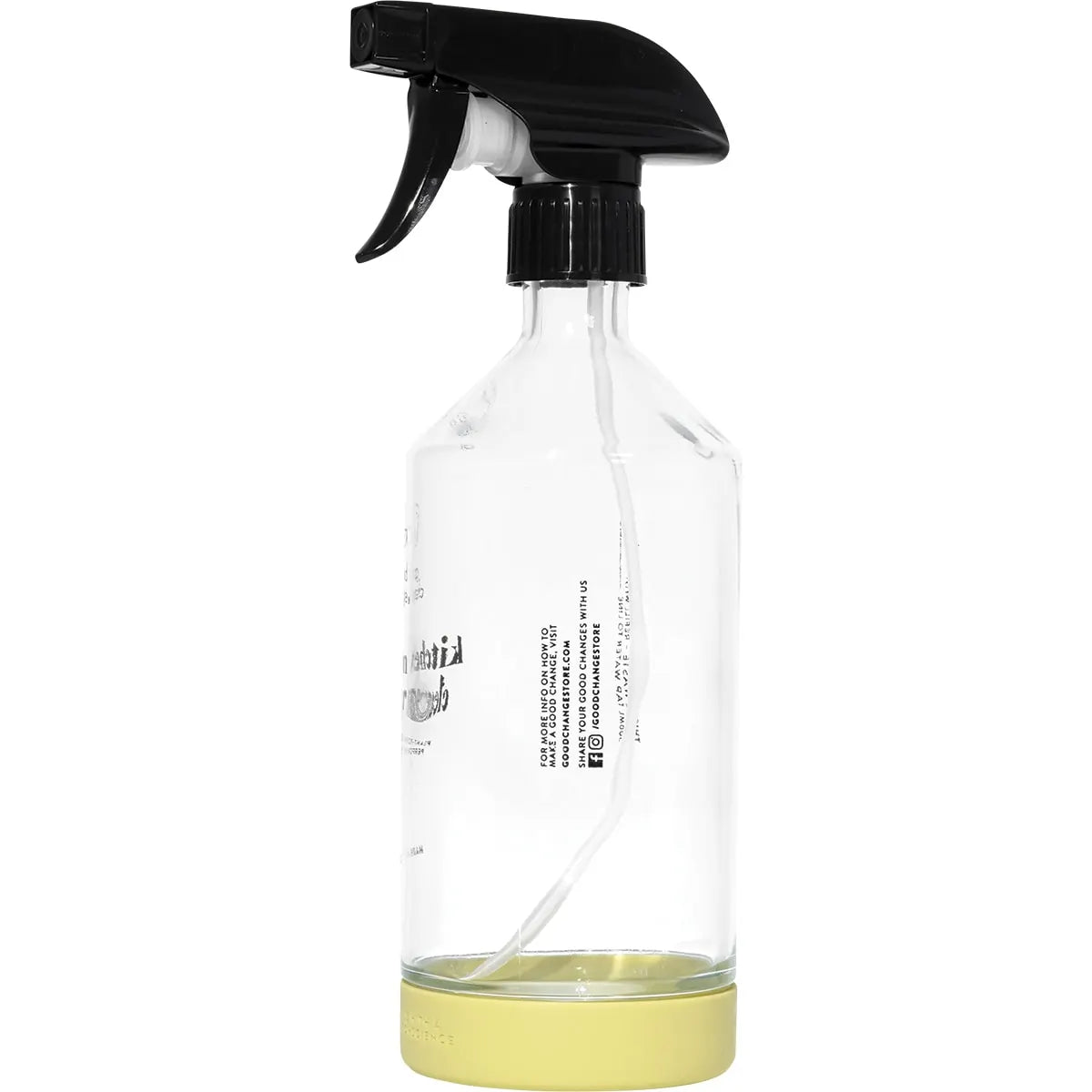 Good Change Store Glass Bottle with Spray Trigger Kitchen Cleaner 500ml