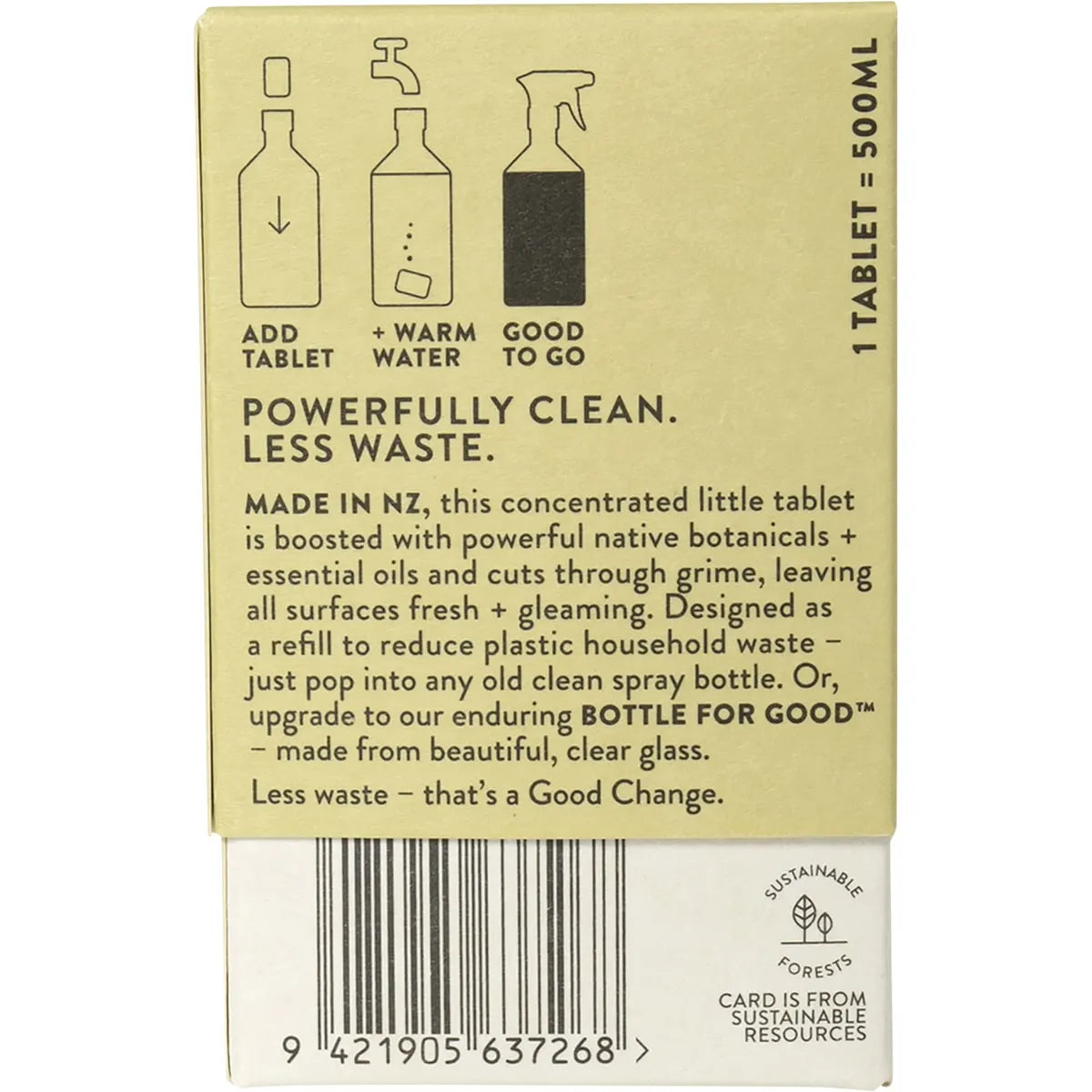 Good Change Store Refill Tablet Kitchen Cleaner x 7