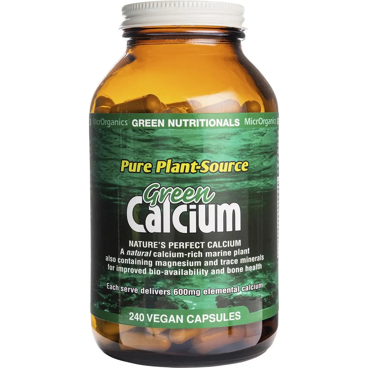 Green Nutritionals Green Calcium 240 VegeCaps