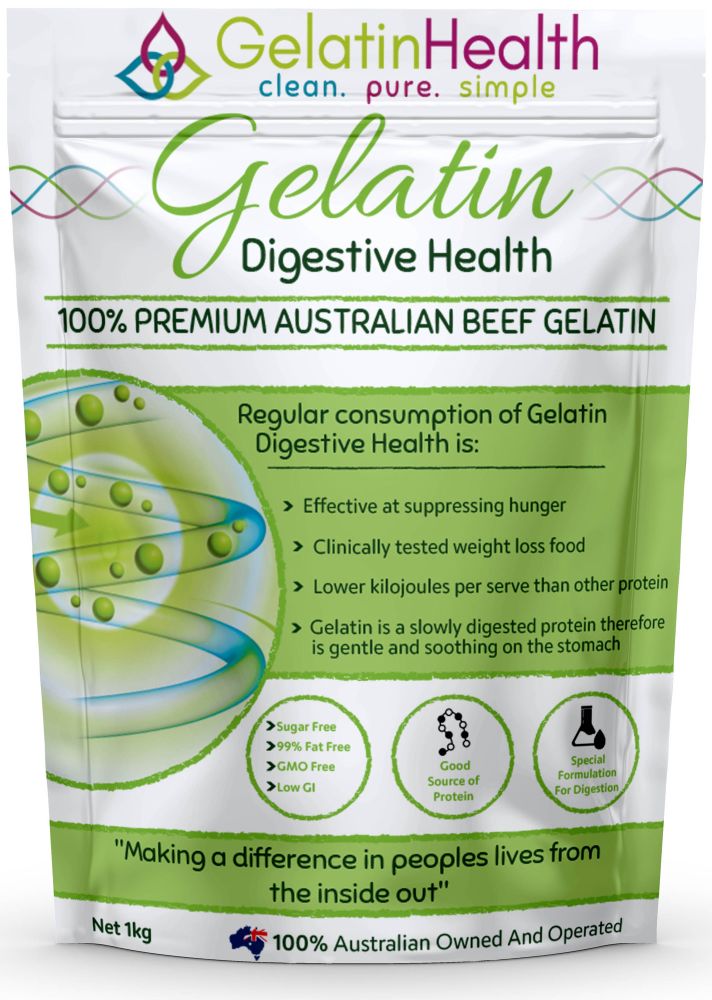 Gelatin Health Gelatin Powder Digestive Health - Food Grade 1kg